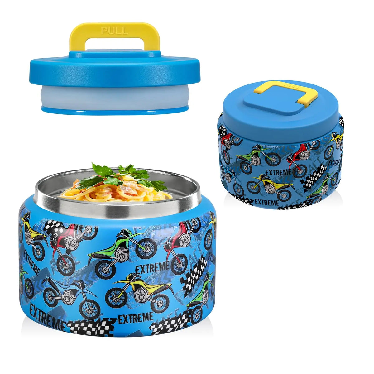 Food Insulated Jar 8 Oz Kids Stainless Steel Vacuum Thermos Back To School 2025 Leakproof BPA Free