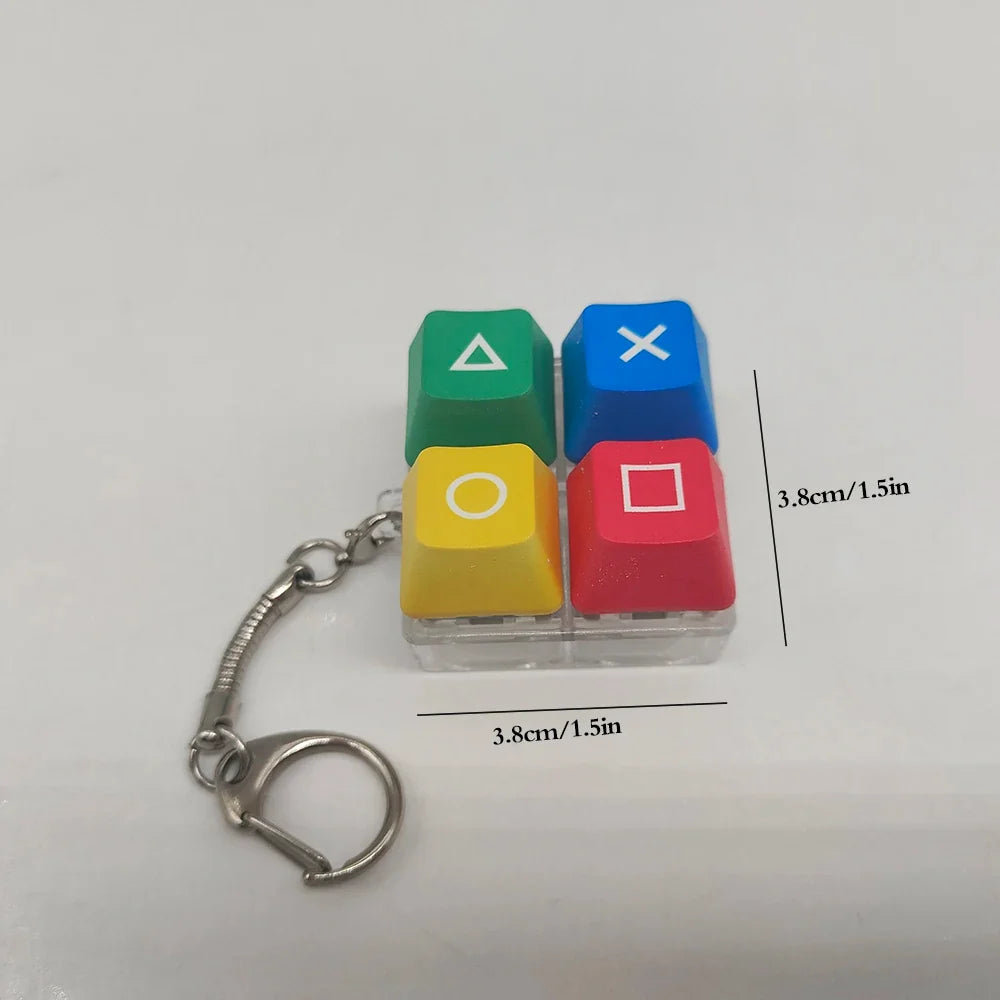 Tester Keycap Keychain Mini Mechanical Keyboard Toy