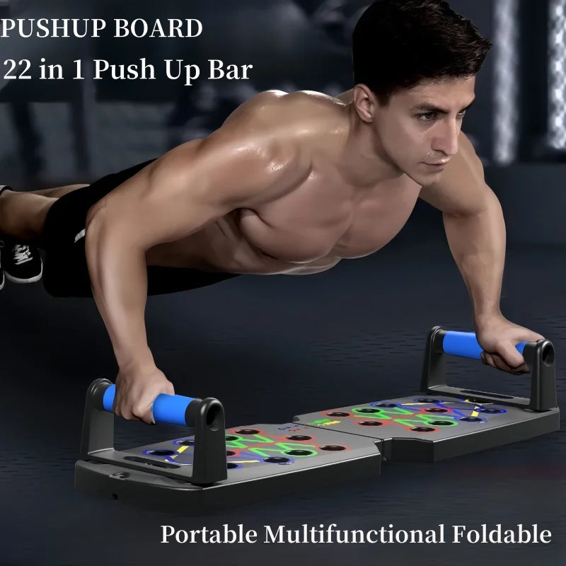 Push Up Board Foldable 28 Modes Household Workout Trainer