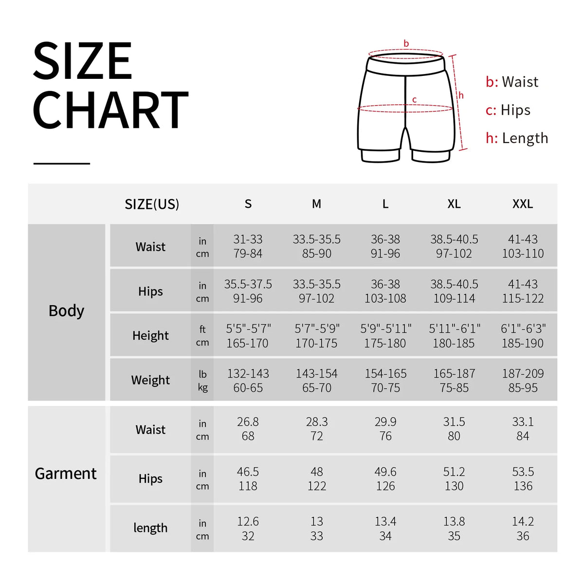 men's Stretchy 2-in-1 running shorts - longer liner, polyester blend, for jogging and gym