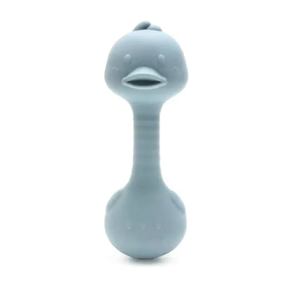Rabbit Silicone Teether Rattle Newborn Sensory Toys