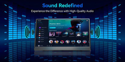 Travel-Friendly 15.6 Inch 1080P Gaming Monitor 60Hz Second Screen