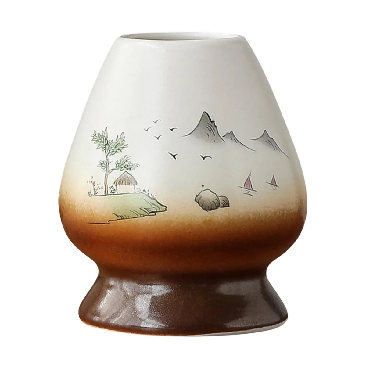 Whisk Matcha Stand Handcrafted Ceramic Holder Tea Ceremony