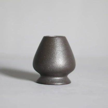 Tea Matcha Whisk Holder Pottery Stand Rustic Teaware