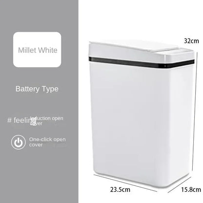 Trash Smart Can Automatic Sensor Bin Touchless Odor Control