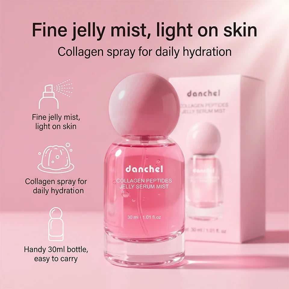 Deep Hydration Moisturizing Skin Maintenance Spray 2026 – Collagen Peptides 2-in-1 Jelly Serum & Face Mist
