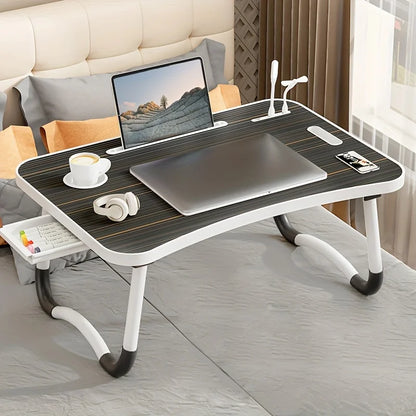 Desk Bed Liftable Folding Laptop Table for College Students and Children Study