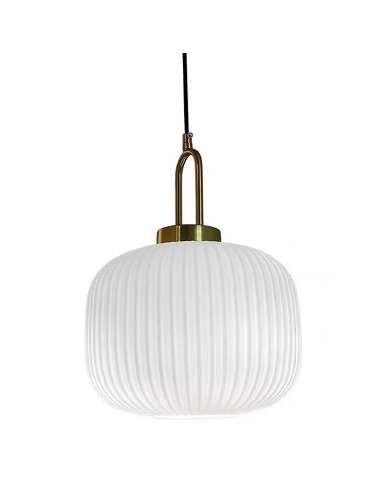 Japandi Glass Pendant Light Japanese Scandinavian Hanging Lamp Warm