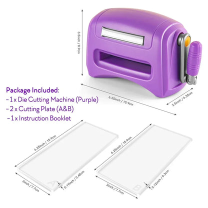 Die Cutting Machine Mini Hand-Operated Hand Crank Craft Device