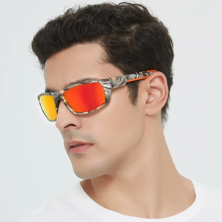 Sunglasses2026 Edition Sport Style Vintage Pattern Eyewear Driving Fishing Cycling Mountaineering Comes with Case Summer