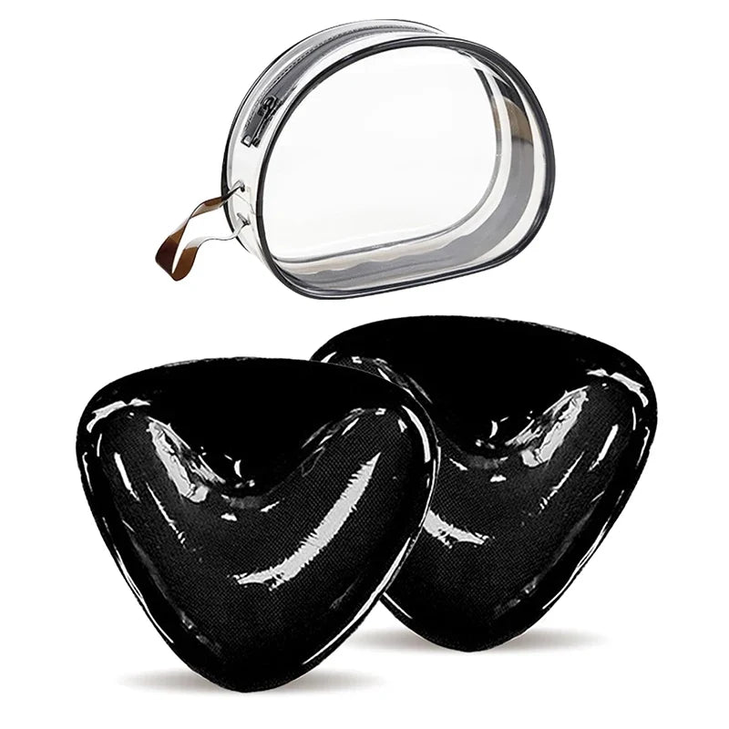 Push2026 Edition Up Bra Pads Reusable Double Sided Sticky Inserts Strapless Lift For Swimsuits Summer