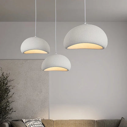 Japandi Pendant Ceiling Lamps Scandinavian Wabi Sabi LED Dining Room