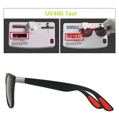 Square Vintage Sunglasses UV400 For Men Women Driving Fishing Eyewear