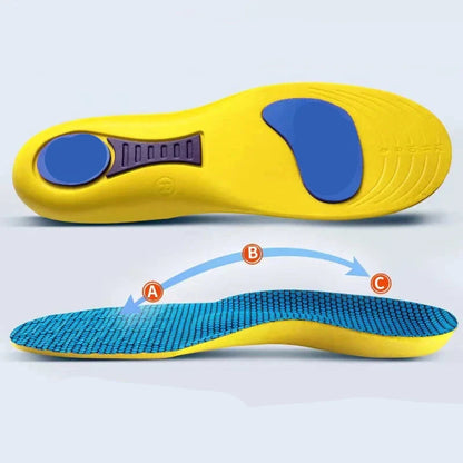 Insoles Sport Shock Absorption Orthotic Shoe Inserts Plantar Fascia Insole