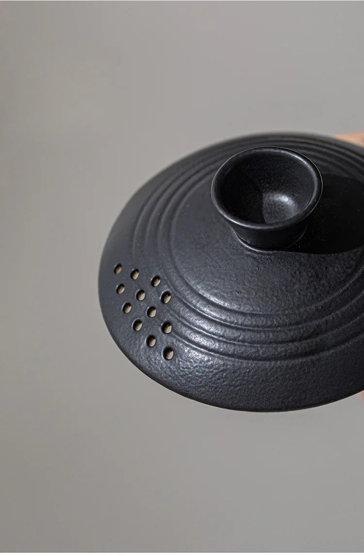 Travel-Friendly Ceramic Travel Tea Kit With Case Gift Kit