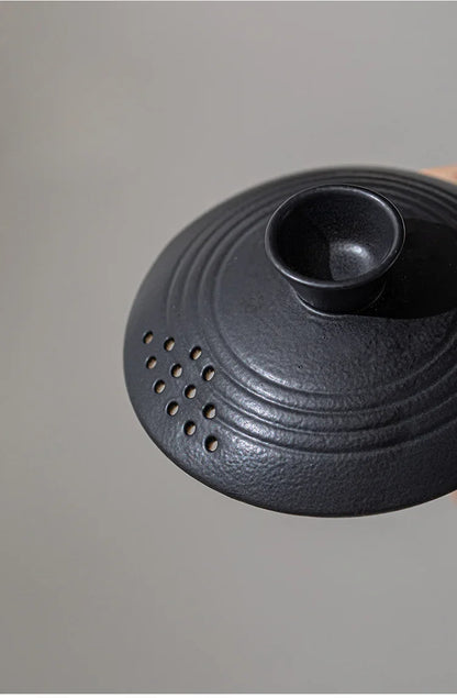 Travel-Friendly Ceramic Travel Tea Kit With Case Gift Kit