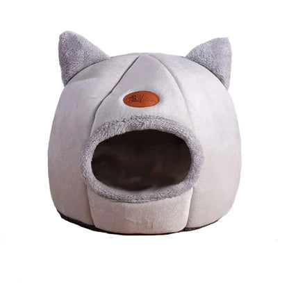 Deep New Sleep Comfort Cat Bed - Cozy Indoor Cave Nest for Pets