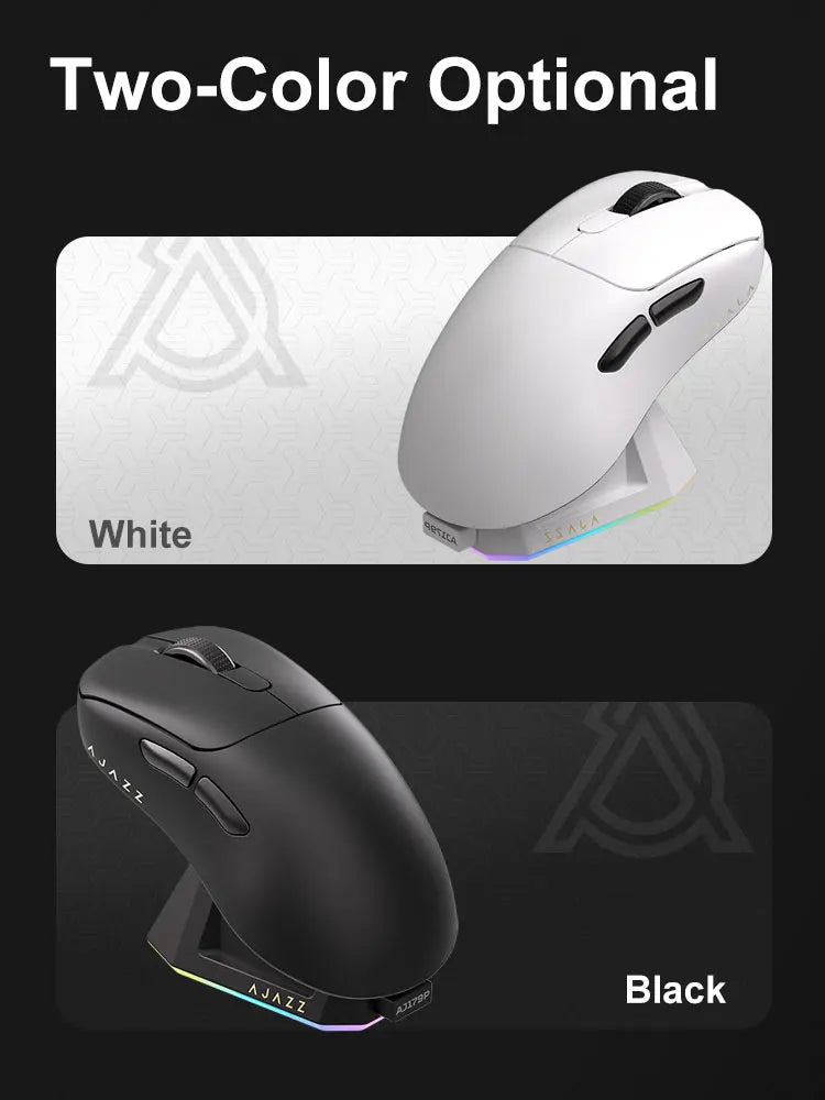 Gaming Mouse Magnetic Charging Comfort-Grip Light Cordless