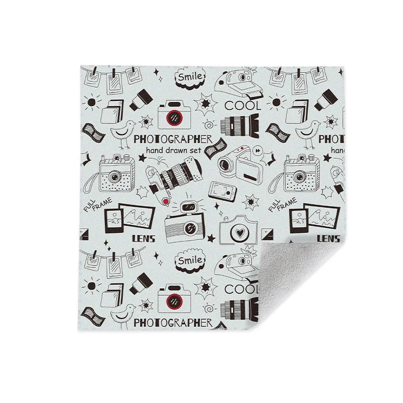Magic Cloth Makeup Bag - Travel-Friendly Camera Lens Wrapping Storage, Self-adhesive Organizing Bag
