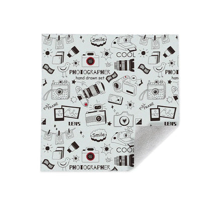 Magic Cloth Makeup Bag - Travel-Friendly Camera Lens Wrapping Storage, Self-adhesive Organizing Bag