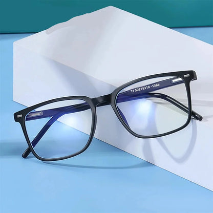 Square Frame TR90 Light Eyewear, Back to School 2026 Trend, Anti Blue Light for Computer Use – Blue Light Blocking Glasses