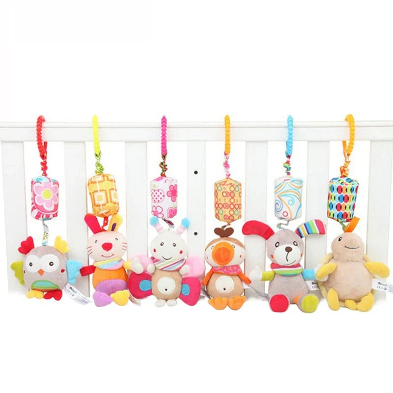 Rattle Baby Hanging Plush Toy Newborn Sensory Toys Gift
