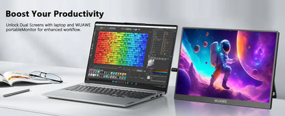 16 Inch 120Hz Travel-Friendly Monitor 1920x1200 HDR Holiday Gift