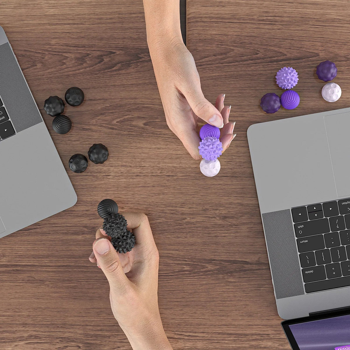 Ball Magnetic Fidget Toy Silicone Sensory Stress Relief