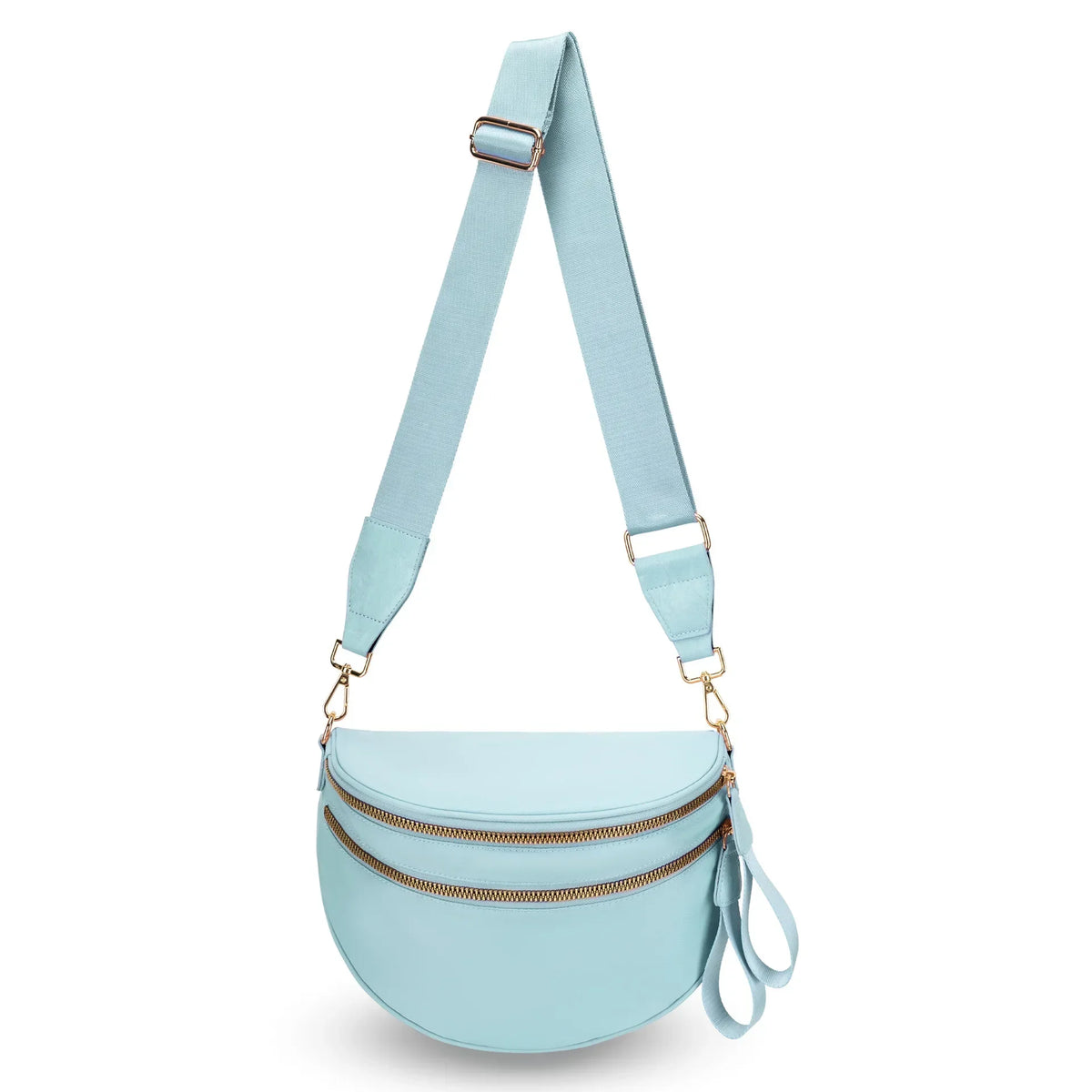large capacity bum bag, adjustable crossbody mommy travel bag – Casual women's checkered fanny pack