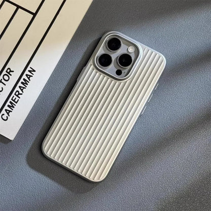 Advanced Electroplated Grille Phone Case for iPhone 16 15 14 Pro Max Plus Deluxe Cover