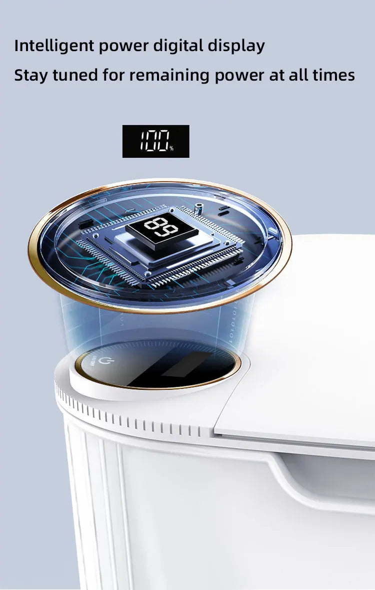 Smart Sensor Trash Can 20L Type C Battery-Powered Bathroom