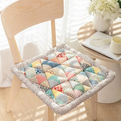 Cotton Sofa Cover Bohemian Plush Anti-Slip Thickened Floral Cushion Protection