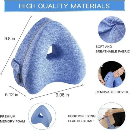 Memory2025 Edition Foam Leg Pillow Orthopedic Thigh Support Cushion Sciatica Back Pain Relief Fall