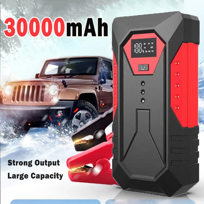 Jump Car Starter Power Bank 18000mAh 1200A Peak Emergency Booster for 12V Vehicles Fall 2025 Road Trip Safety