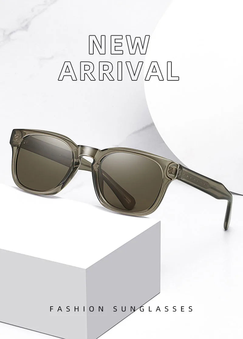 UV400 gradient lenses, vintage style, travel and beach – Retro square unisex sunglasses