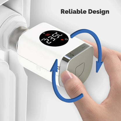 Smart2025 Edition Thermostat Radiator Valve TRV With WiFi ZigBee App Remote Control Energy Saving Fall