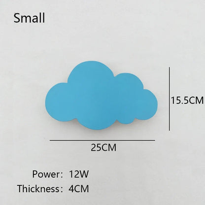 Wall Cloud Lamp Dimmable LED Nursery Light Remote Control Night Light Nursery Bedroom Decor Fall 2025 Cozy