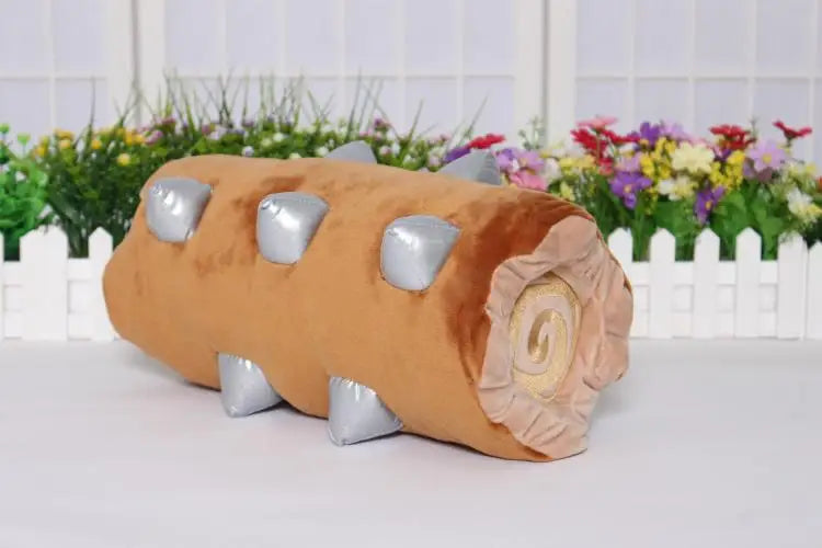 Plush Dragon Trio Stuffed Animals Kit Rolling Log Toy