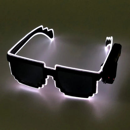 Glow Novelty in the Dark LED Glasses - Neon Lights for Weddings, Birthdays, Halloween Party Supplies