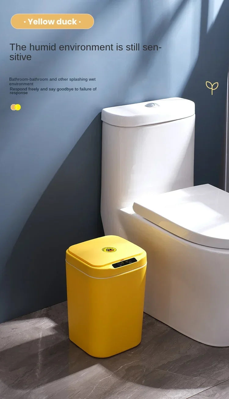 Sensor Trash Can Automatic Waste Bin Household 2025 Hands Free