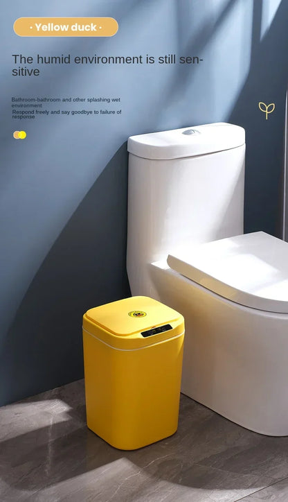 Sensor Trash Can Automatic Waste Bin Household 2025 Hands Free