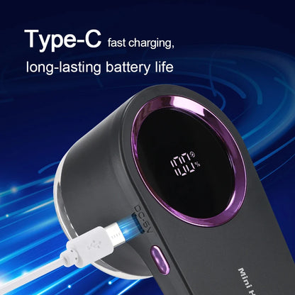 Battery-Powered Fabric Lint Remover Travel-Friendly Clothes Shaver
