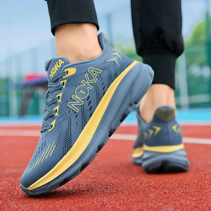 Lightweight Flyknit Racing Shoes for Men and Women, Breathable Cushioning, Best Marathon Running Shoes for Comfort and Performance-6