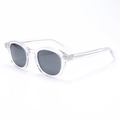 Sunglasses Polarized Vintage Round Acetate Frame Summer 2026 Driving Glare Reduction Gift Idea