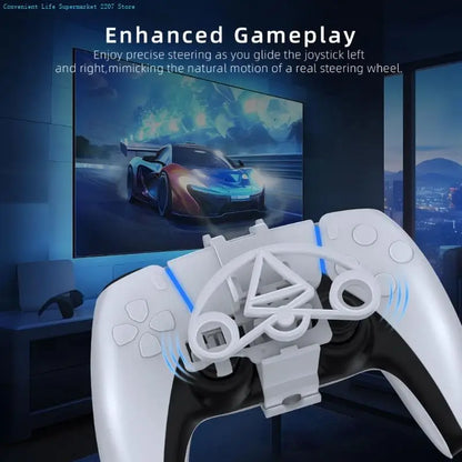 PS5 Controller Steering Wheel Attachment Gaming Accessory Fall 2026 Trend Boosts Grip and Accurate