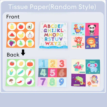 Cloth Montessori Tissue Box Toy Newborn Sensory Toys