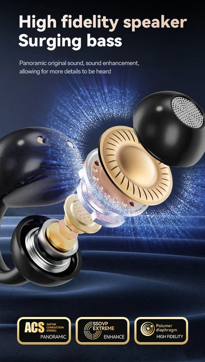 Cordless Translator Earbuds Touch Screen Case 144 Languages