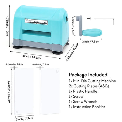 Mini Die Cutting Machine Travel-Friendly Paper Embossing Device