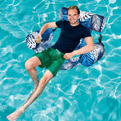 Pool Inflatable Float Hammock Chair Water Lounge Bed Summer 2026 Adults