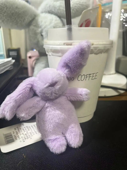 Rabbit Plush Keychain Cute Bunny Bag Charm Plush Gift